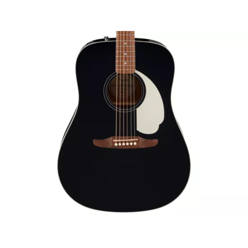 Fender California Standard Redondo™, Spruce Top, Ivory Pickguard, Black