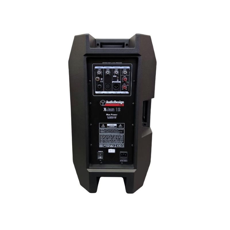 Audio Design X-JAM12 Diffusore attivo con BT - 12" - 1650 W Max