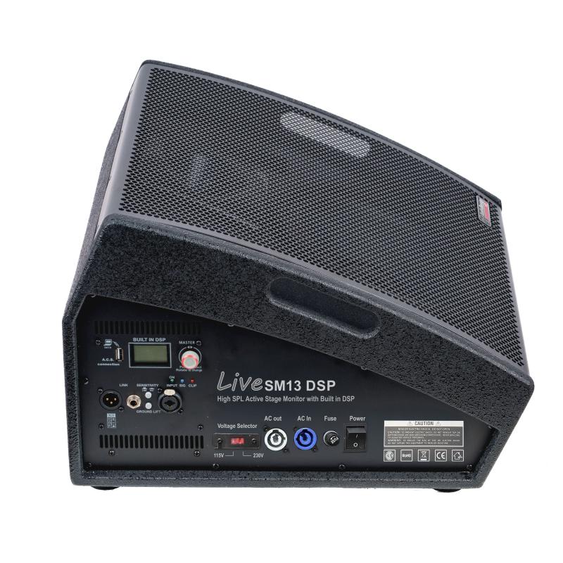 Audio Design LIVE SM13 DSP Monitor da palco attivo ad alta efficienza 12" 1650 watt