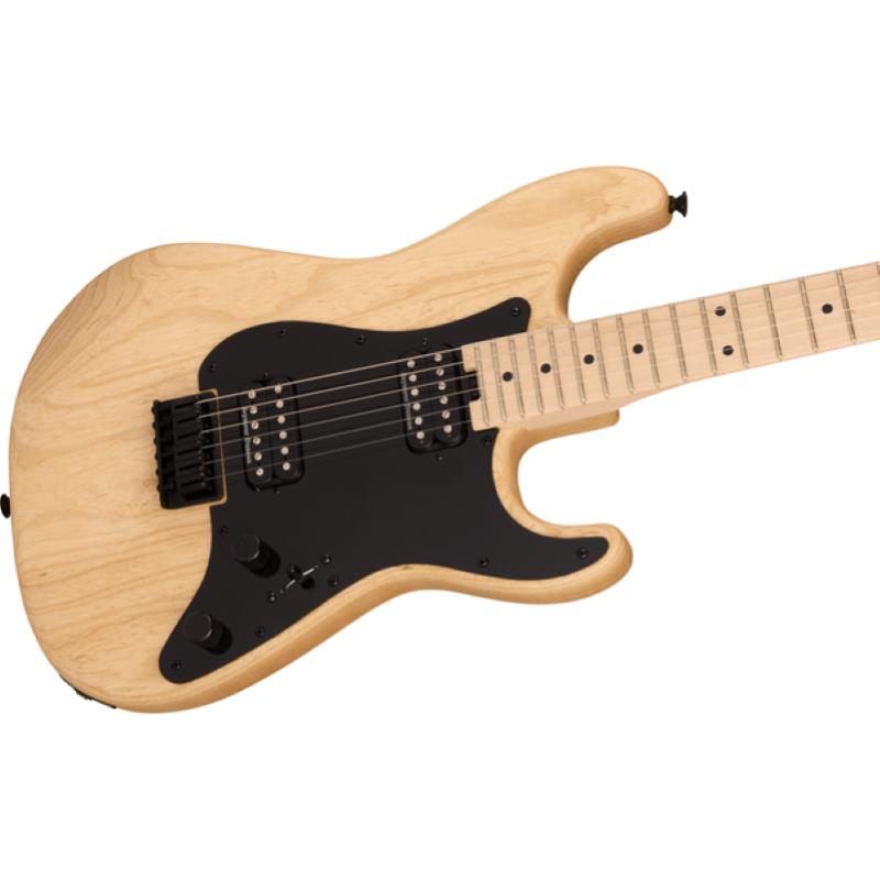 Charvel Pro-Mod So-Cal® Style 1 HH HT MPL, Maple Fingerboard, Natural Ash