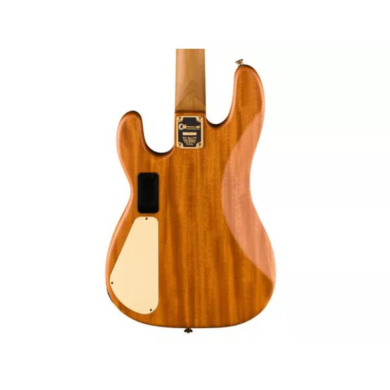 Charvel Pro-Mod San Dimas® Bass PJ IV MAH, Caramelized Maple Fingerboard, Natural Mahogany