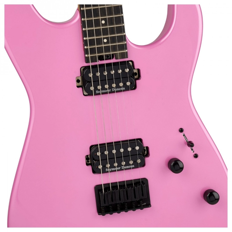 Charvel Pro-Mod Plus San-Dimas Style 1 HH HT E, Ebony Fingerboard, Platinum Pink