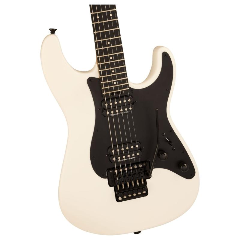 Charvel Pro-Mod Plus So-Cal® SC1 Style 1 HH FR EB, Ebony Fingerboard, Snow White