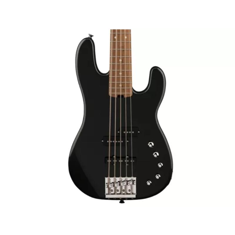 Charvel Pro-Mod San Dimas® Bass PJ V, Caramelized Maple Fingerboard, Metallic Black