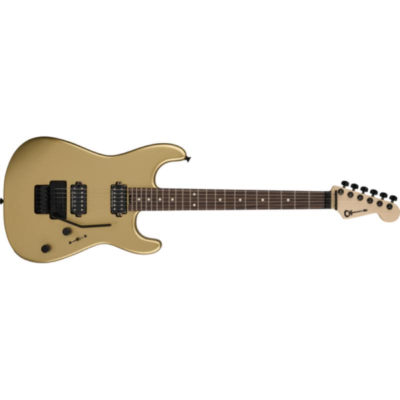 Charvel Pro-Mod San Dimas® Style 1 HH FR RW, Rosewood Fingerboard, Pharaohs Gold