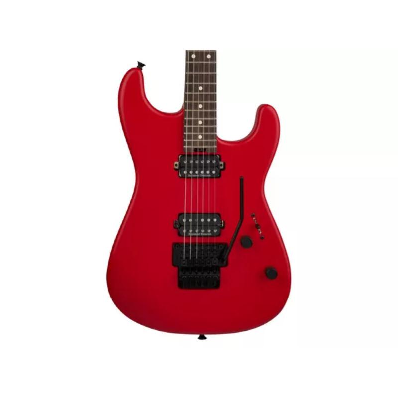 Charvel Pro-Mod San Dimas® Style 1 HH FR RW, Rosewood Fingerboard, Satin Ferrari Red