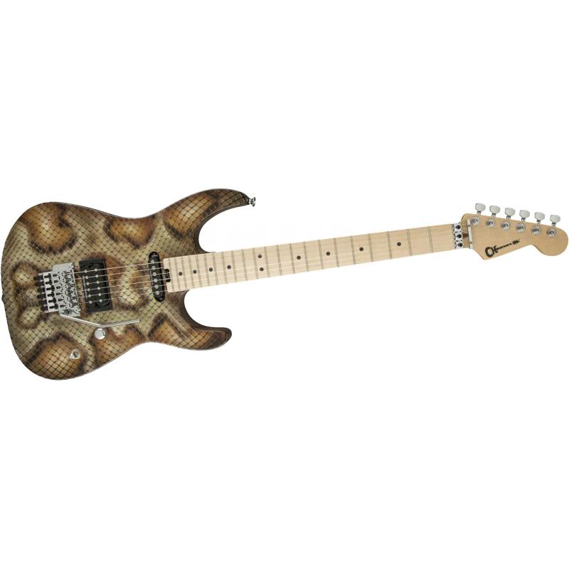 Charvel Warren DeMartini Signature Pro-Mod Snake, Maple Fingerboard, Snakeskin