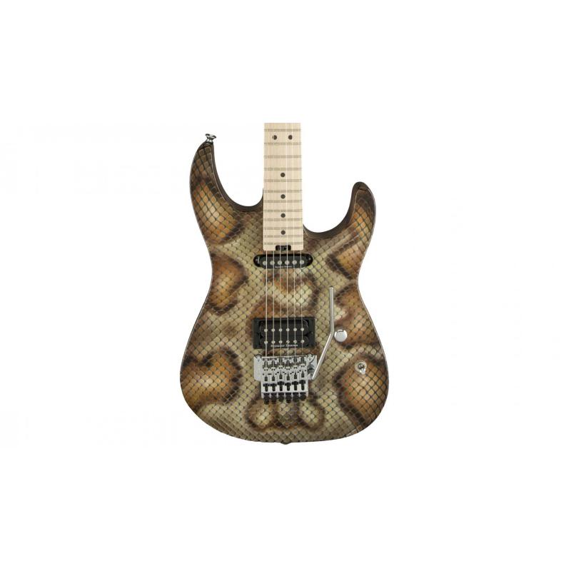 Charvel Warren DeMartini Signature Pro-Mod Snake, Maple Fingerboard, Snakeskin