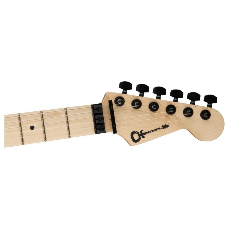 Charvel Pro-Mod San Dimas® Style 1 HH FR MPL, Maple Fingerboard, Gloss Black