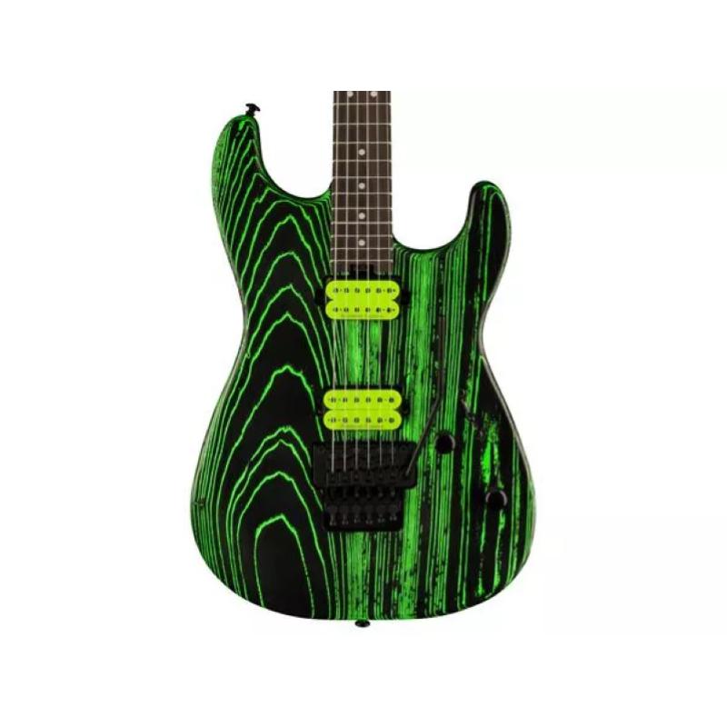 Charvel Pro-Mod San Dimas® Style 1 HH FR E Ash, Ebony Fingerboard, Green Glow