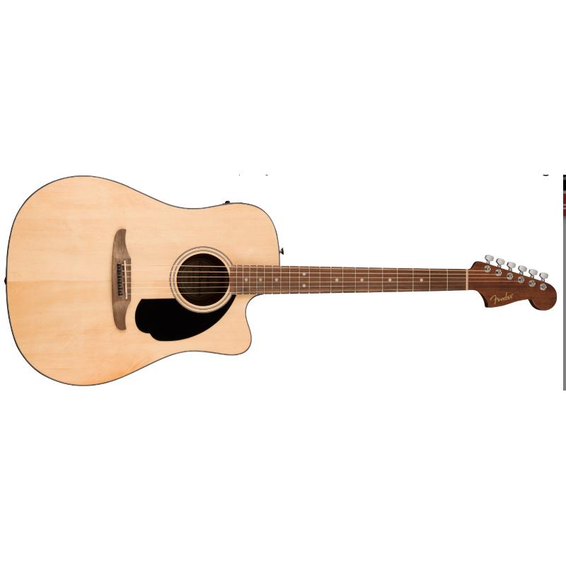 Fender California Standard Redondo™ CE, Spruce Top, Black Pickguard, Natural