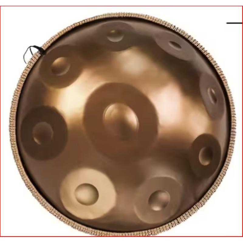 Hand Pan OYSTER 9 note REm - 440 Hz cm.56 (22")