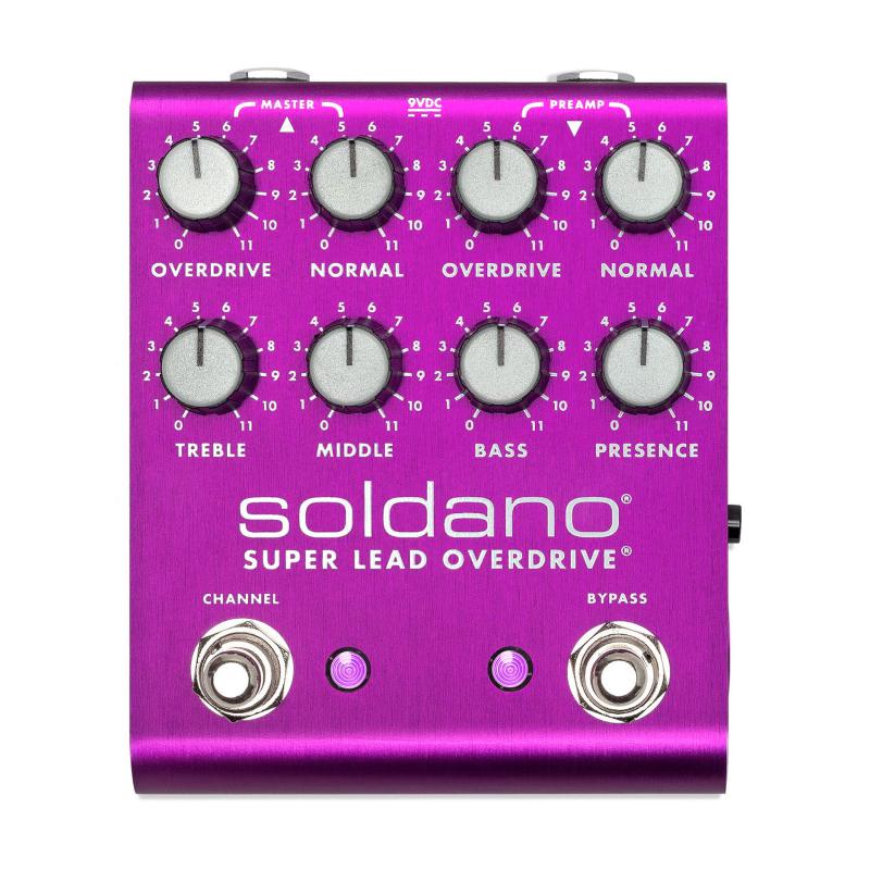Soldano Super Lead Overdrive Slo Pedal Plus LTD Purple