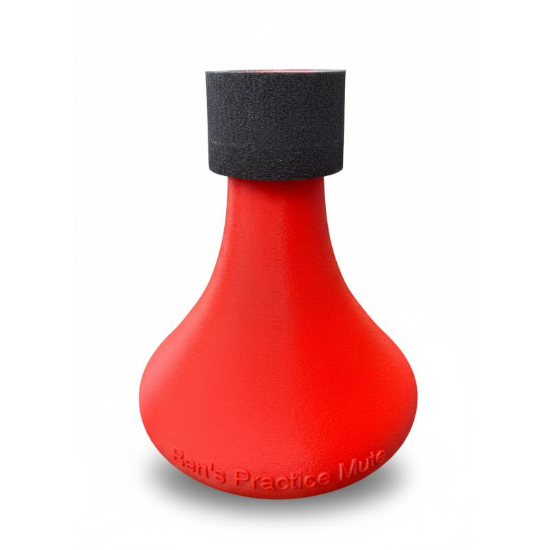 Ben's Practice Mute Sordina per Trombone Tenore Rossa