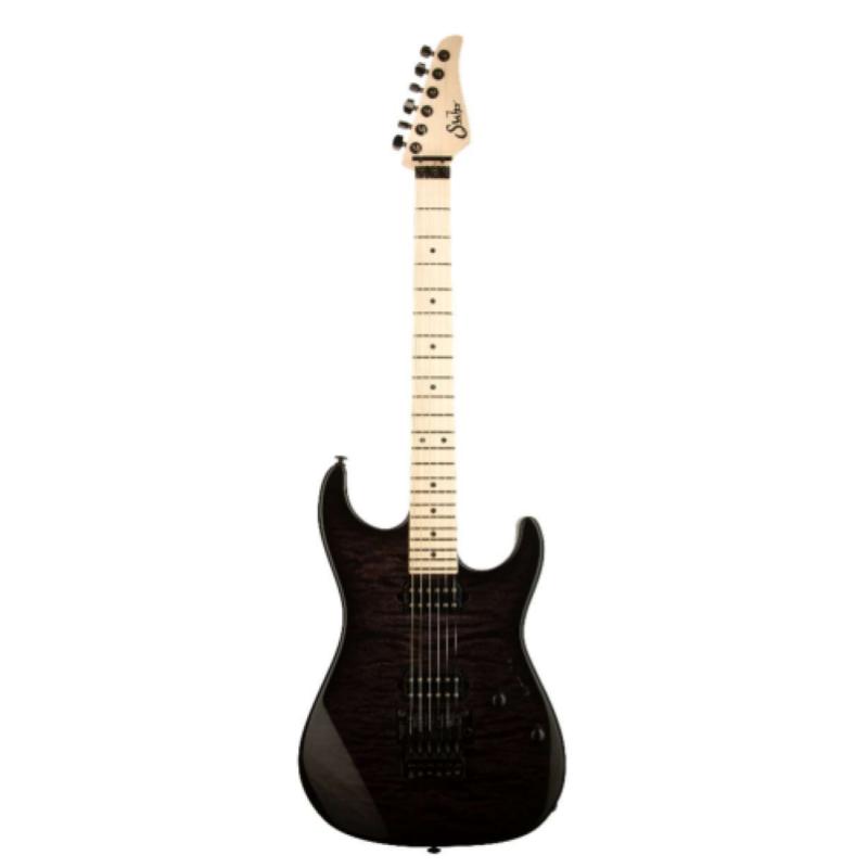 Suhr Standard Thin Burst Hh Lim. Edition Trans Black