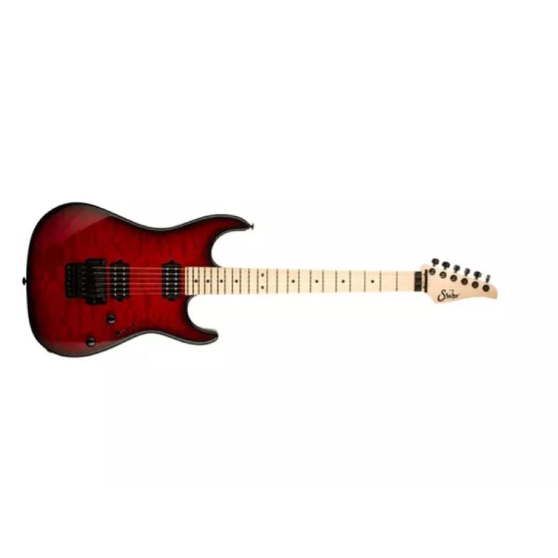 Suhr Standard Thin Burst Hh Limited Edition Trans Red