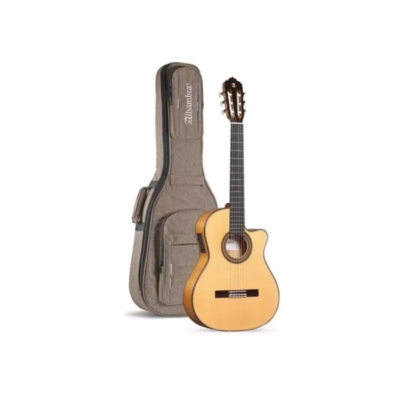 Alhambra 7FC CT E2 chitarra flamenco elettrificata con borsa