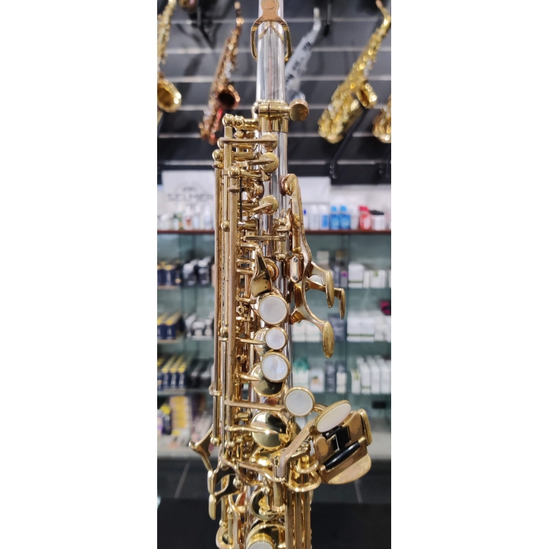 usato Yanagisawa S9930 Sax Soprano in Argento Massiccio