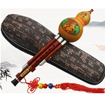 HULUZI Strumento a fiato Cinese in Do 6 Fori