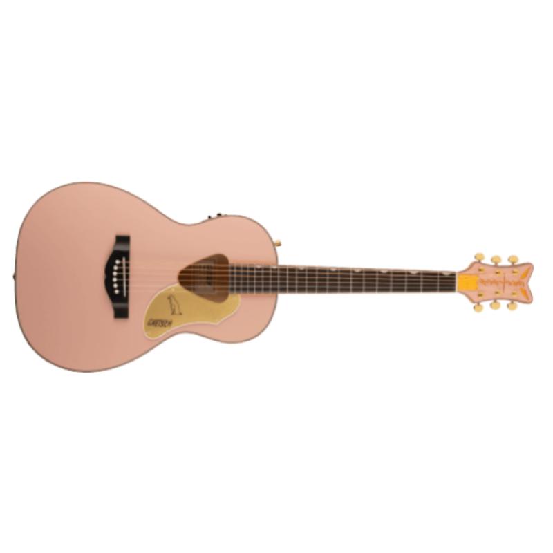 Gretsch G5021E Rancher™ Penguin™ Parlor Acoustic/Electric, Shell Pink
