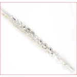 Florian FL100 Flauto Traverso Argentato Fori Chiusi Offset Mi Snodato