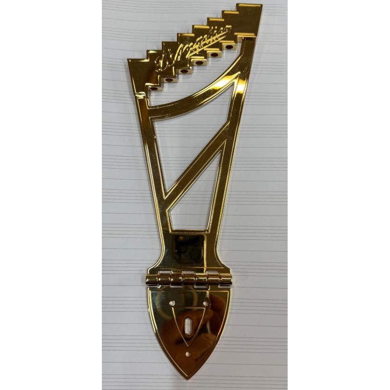 Cordiera Attaccacorde D'Angelico 6LSSTGLD Signature Stair Step Tailpiece