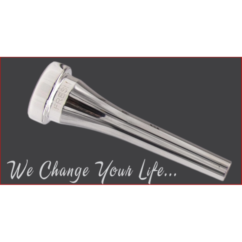 Da Carbo Bocchino Tromba Sib Siver Plated