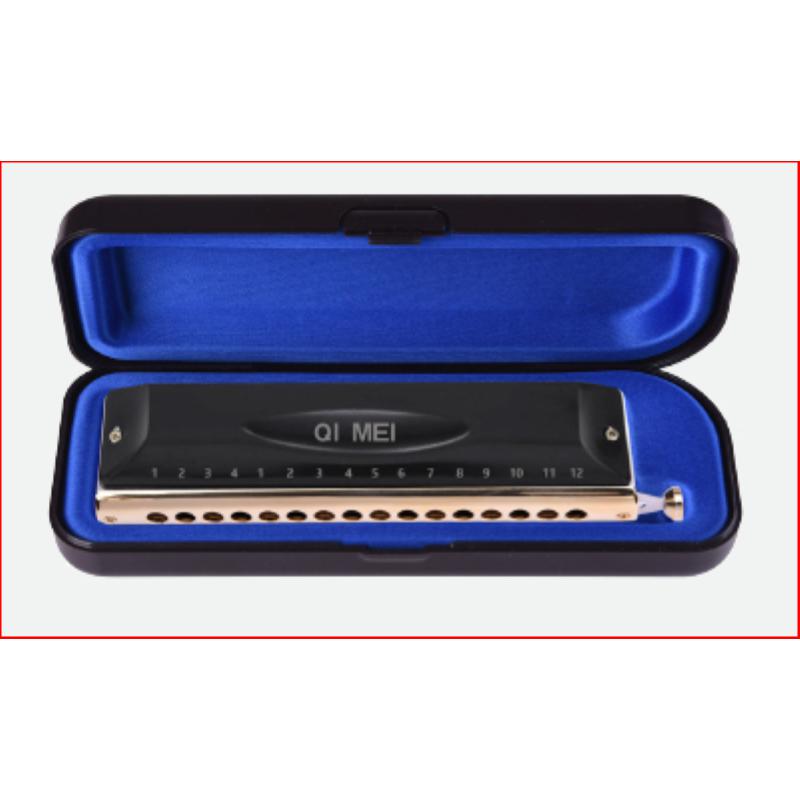 Armonica Crosio QI MEI Cromatica 64 note dorata