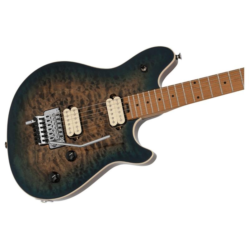 EVH Wolfgang® Special QM, Baked Maple Fingerboard, Indigo Burst