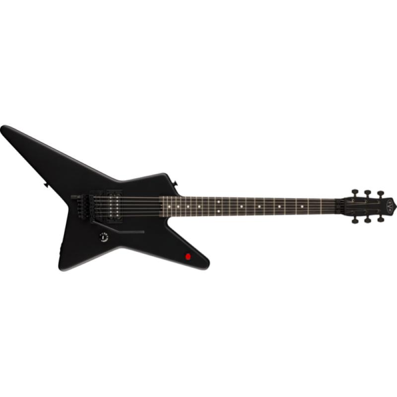 EVH Limited Edition Star, Ebony Fingerboard, Stealth Black with Gold Hardware