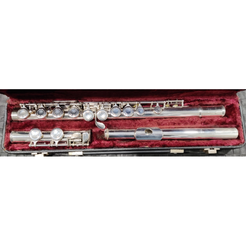 usato Yamaha YFL311 Flauto Traverso con Testata d'Argento Fori Chiusi