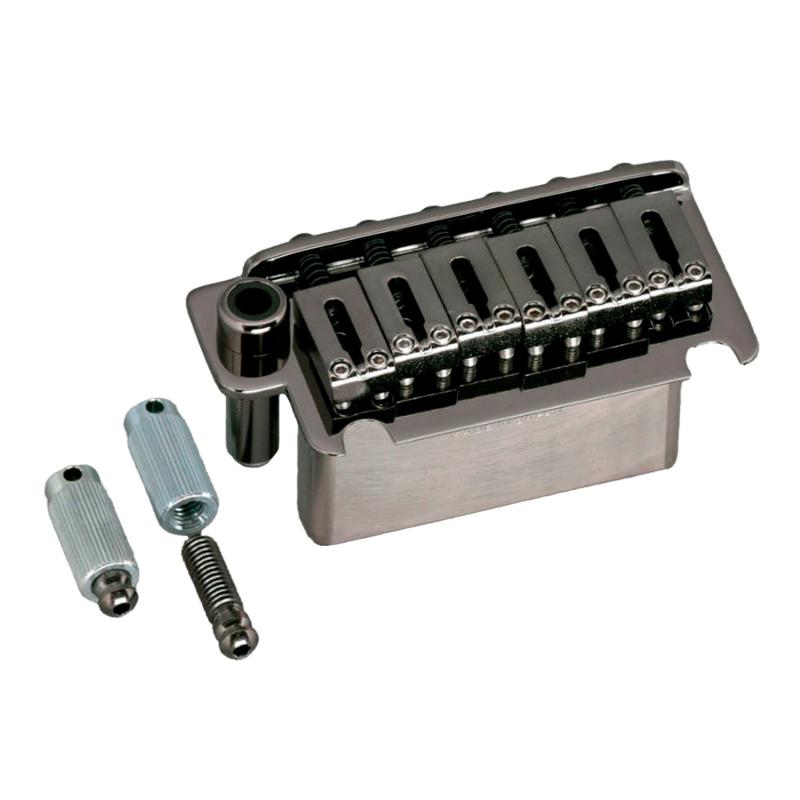 Gotoh Ponte Tremolo 6 Corde Black Chrome Ponte tremolo 6 corde per chitarra elettrica