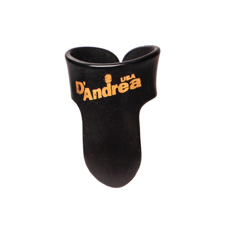 DAndrea Plettri Finger Large Black Refil 12pcs Busta 12 plettri da dito