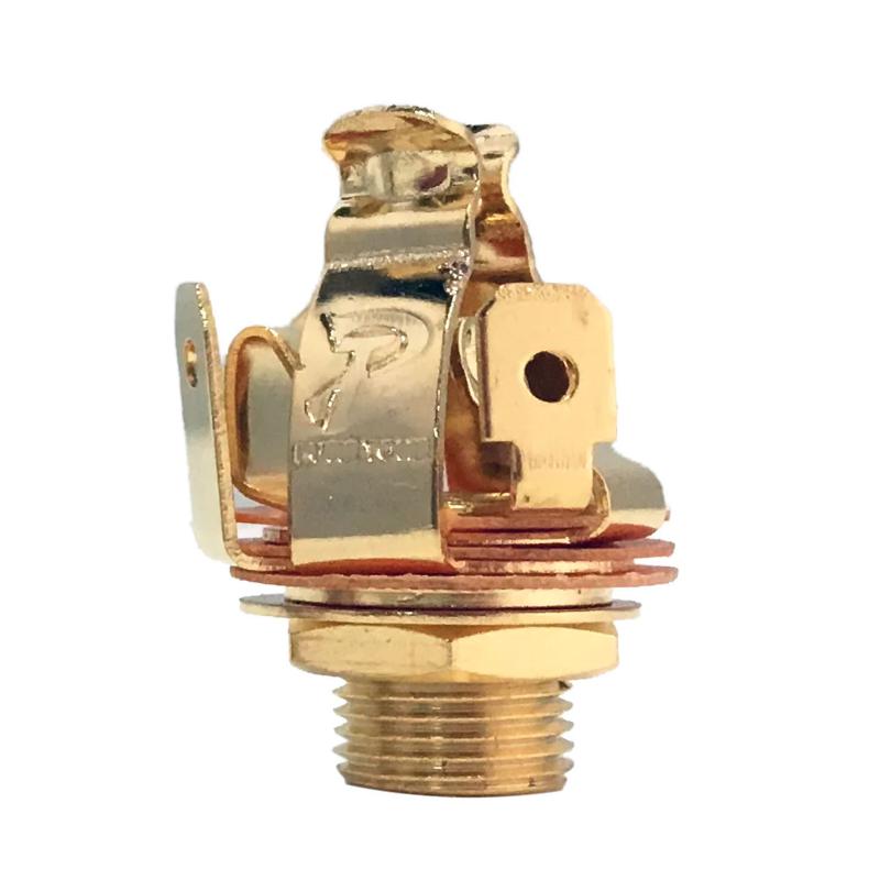 AXLABS PureTone output jack stereo gold Presa jack stereo Oro con 4 punti di contatto