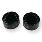 AXLABS Speed knob black/white font 2pcs Set Speed Knob 2x