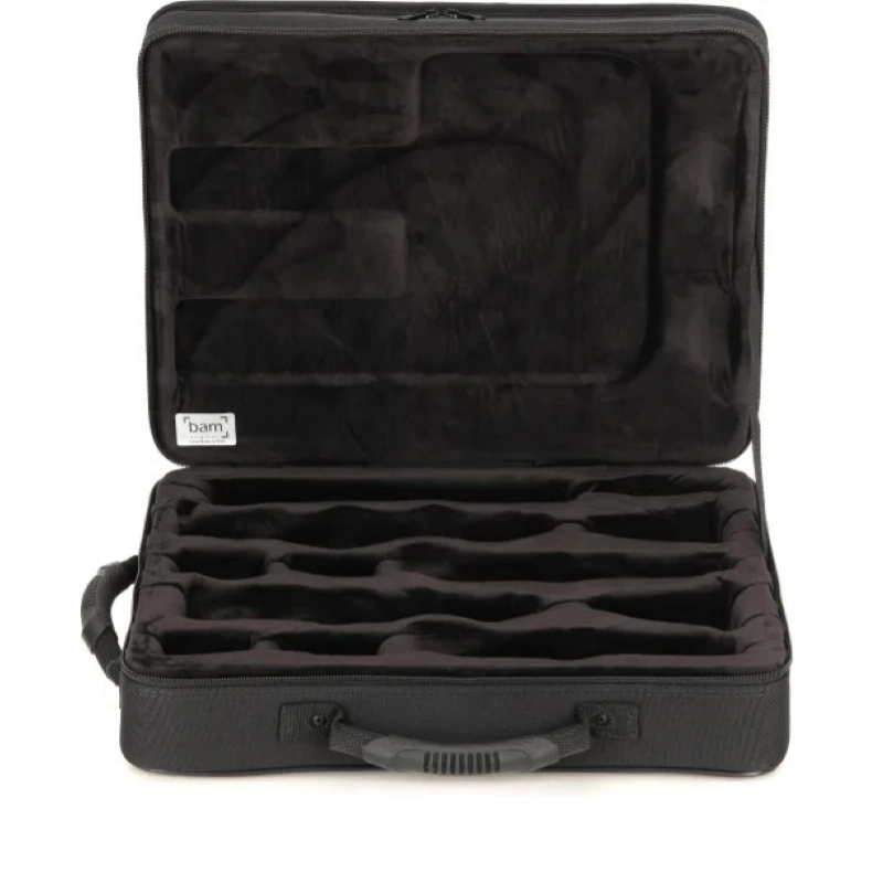 Bam CONS3028SN Conservatoire Custodia Doppia per Clarinetto Sib e La Nera