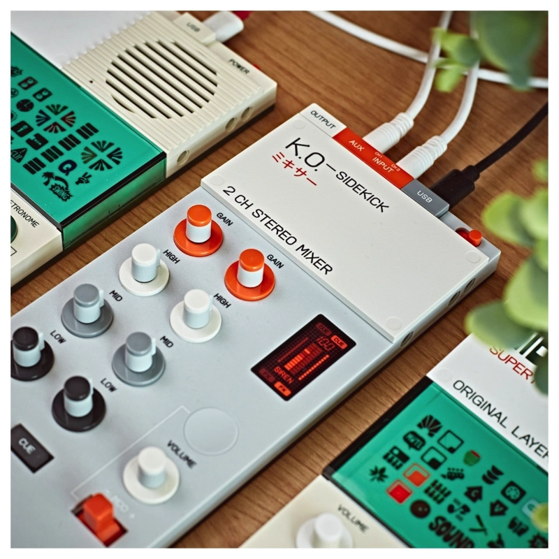Teenage Engineering EP136 K.O. Sidekick Mixer 2 Canali Stereo