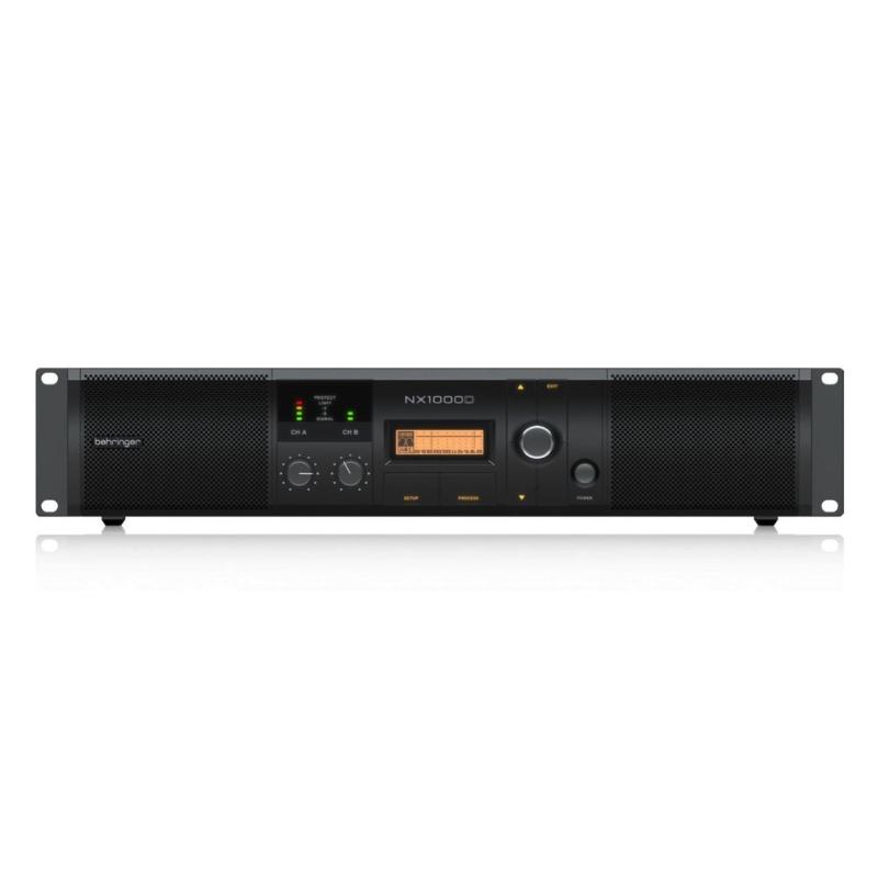 B-Stock Behringer NX1000D Amplificatore con DSP e Compensazione Automatica dell'Impedenza 1000W