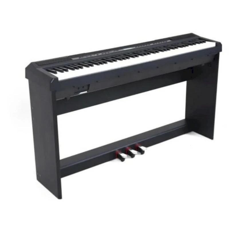 E-CHORD SP1/B Pianoforte digitale 88 Tasti Pesati Nero completo di stand