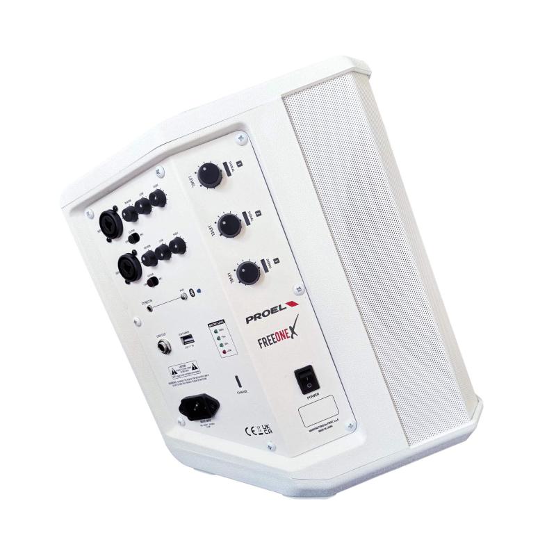 B-Stock Proel FREEONEX WH Diffusore a Batteria 400W Bianco