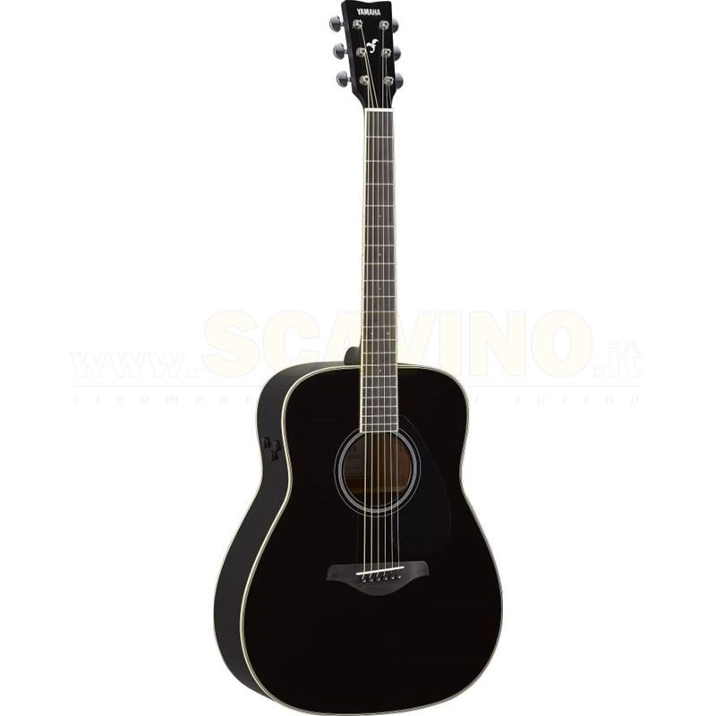 Yamaha FGTA BL TransAcoustic Black