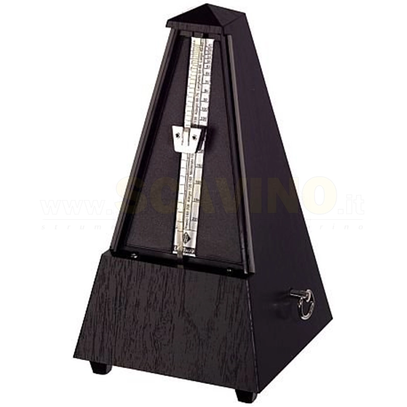 Wittner 806K Metronomo Piramidale Nero in resina
