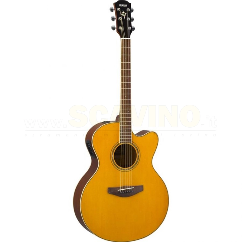 YAMAHA CPX600VT Chitarra acustica elettrificata finitura vintage tint