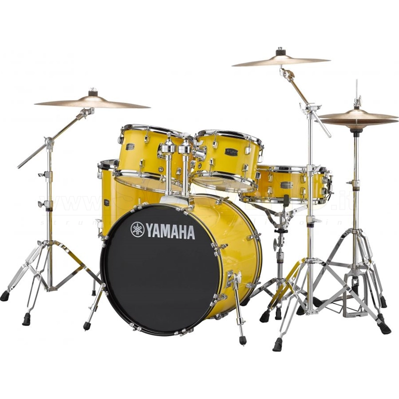 YAMAHA Rydeen Standard 20" Mellow Yellow con Set piatti Paiste 101