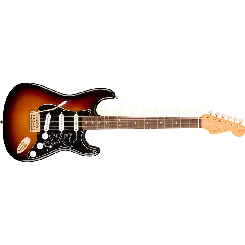 Fender Stevie Ray Vaughan Stratocaster®, Pau Ferro Fingerboard, 3-Color Sunburst