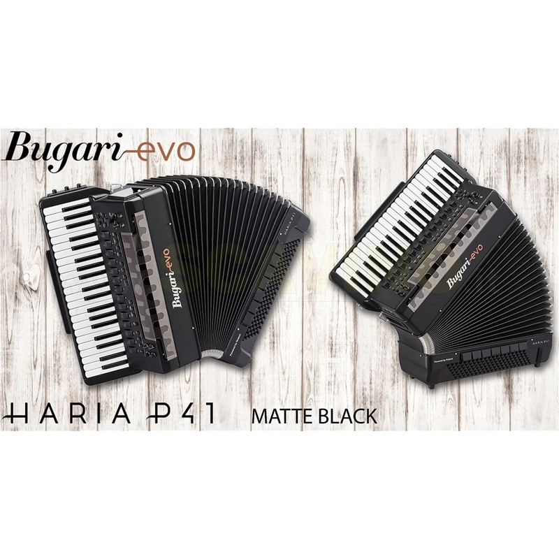 Bugari EVO Fisarmonica Haria P41 Matte Black