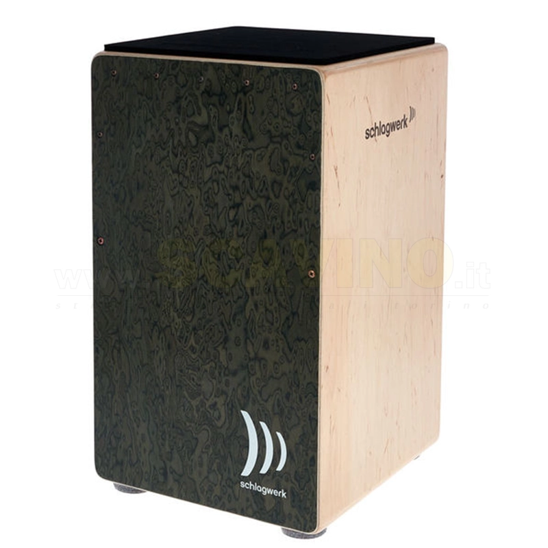 Schlagwerk CP 4007 Cajon la Perù Burl veneer