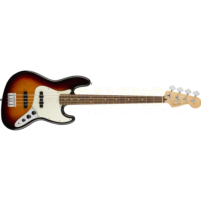 Fender Player Jazz Bass® Pau Ferro Fingerboard, 3-Color Sunburst 0149903500