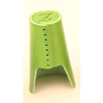 Zac ZB225 Copribocchino in Pelle Verde per Sax Alto e Clarinetto