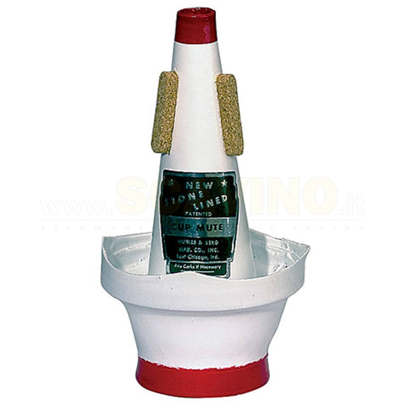 Humes & Berg 102 New Stone Lined Sordina Cup per Tromba